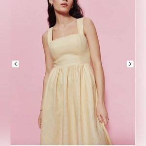 Reformation Frieda Linen Dress